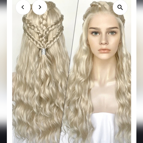 Elegant Blonde Wavy Hair Extensions